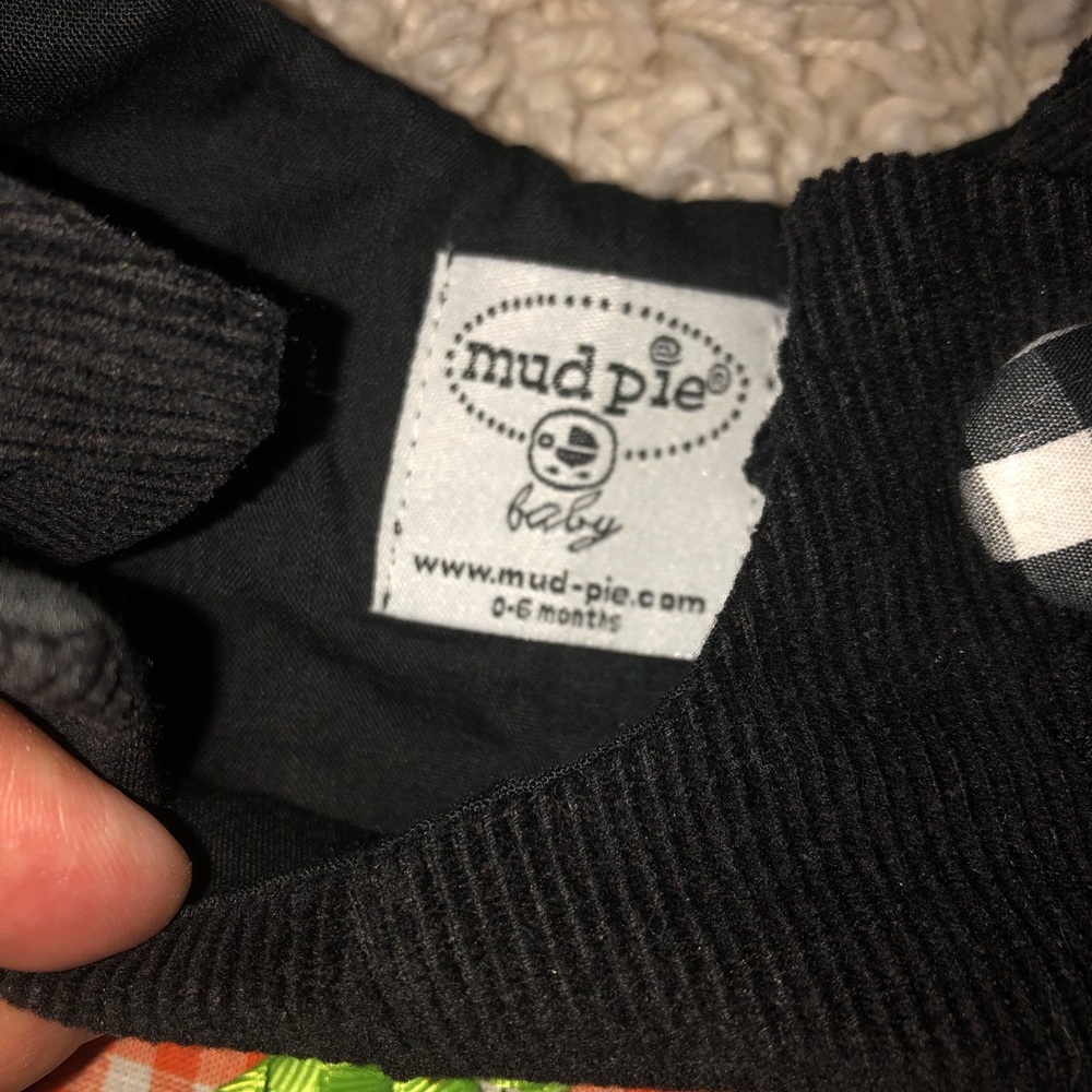 NWT Mudpie Halloween 🎃 outfit size 0-6 months - Picture 3 of 6